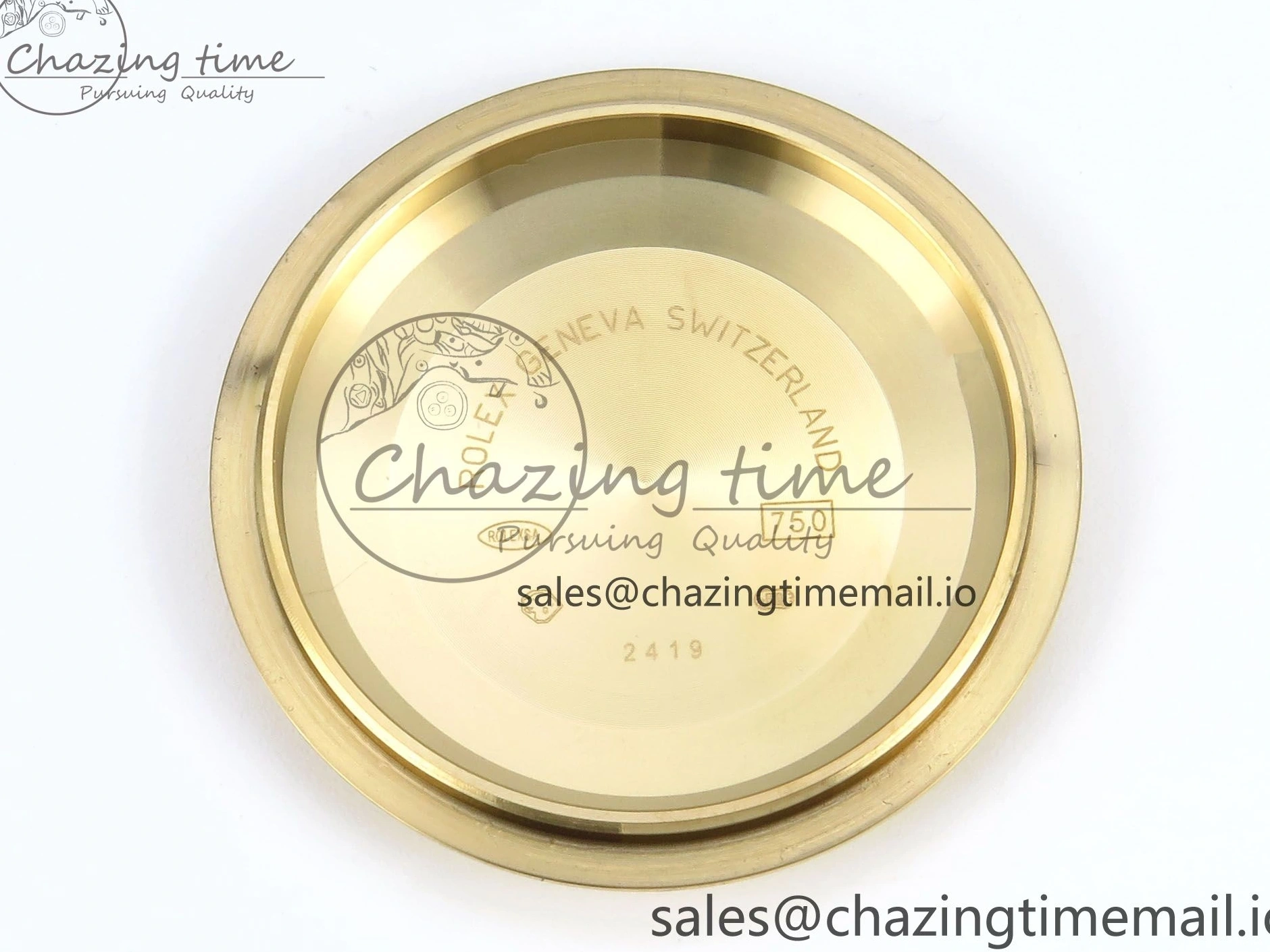 MiroTime 0129 Contemporary Day Date 128238 36mm YG KF 1:1 Best Edition YG Crystal Dial On President Bracelet A2836 (Gain Weight) 646